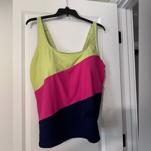 Lands’ End tankini 24W